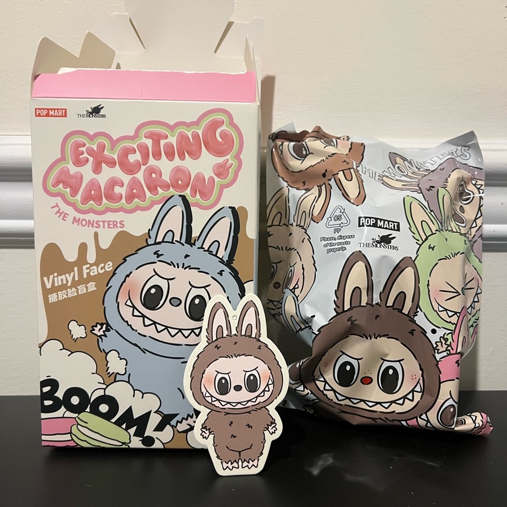 Labubu Macaron Monsters - Toffee